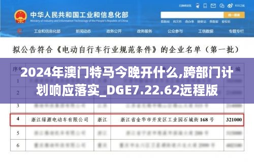 2024年澳門特馬今晚開(kāi)什么,跨部門計(jì)劃響應(yīng)落實(shí)_DGE7.22.62遠(yuǎn)程版