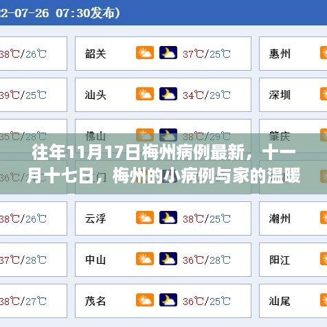 往年11月17日梅州病例最新動(dòng)態(tài)，小病例與家的溫暖故事
