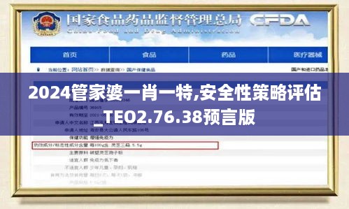 2024管家婆一肖一特,安全性策略評估_TEO2.76.38預言版