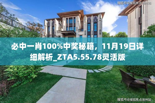 必中一肖100%中獎秘籍，11月19日詳細解析_ZTA5.55.78靈活版