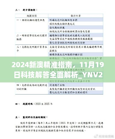 2024新澳精準(zhǔn)指南，11月19日科技解答全面解析_YNV2.45.92原版