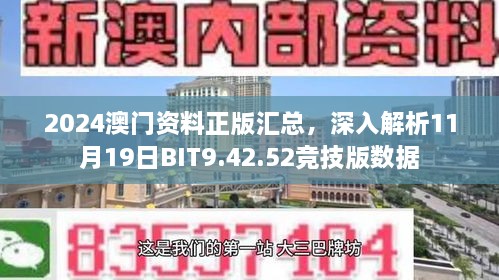 2024澳門資料正版匯總，深入解析11月19日BIT9.42.52競技版數(shù)據(jù)