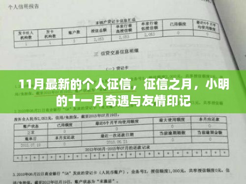 個(gè)人征信之月，小明的十一月友情印記與征信之旅