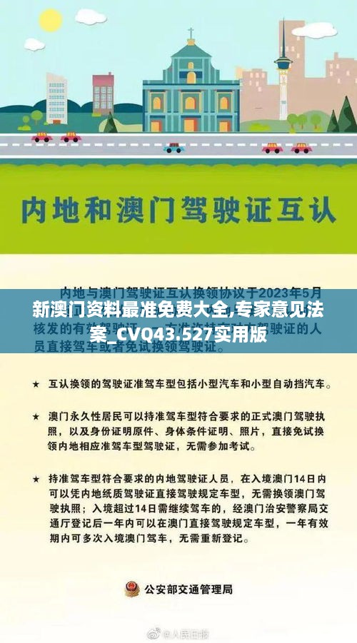 新澳門資料最準免費大全,專家意見法案_CVQ43.527實用版