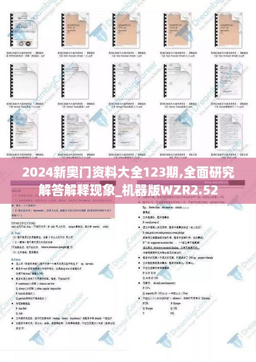 2024新奧門資料大全123期,全面研究解答解釋現象_機器版WZR2.52