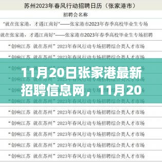 11月20日張家港最新招聘信息網(wǎng)全面介紹與評(píng)測