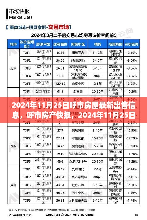 呼市房屋最新出售信息快報，2024年11月25日理想家園房源一覽