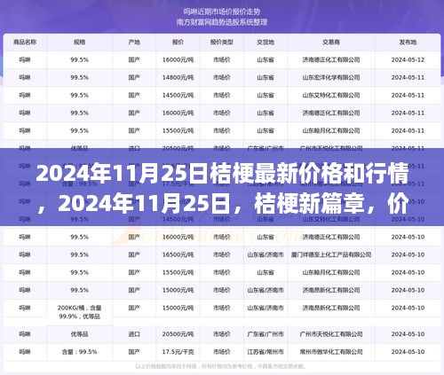 揭秘，2024年11月25日桔梗行情與成長力量背后的故事