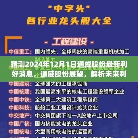 未來(lái)展望，解析通威股份在2024年的利好消息及其背后的力量