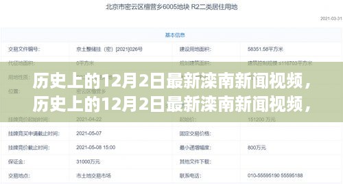 歷史上的12月2日灤南新聞視頻回顧，特性、體驗(yàn)與競品對比全面解讀