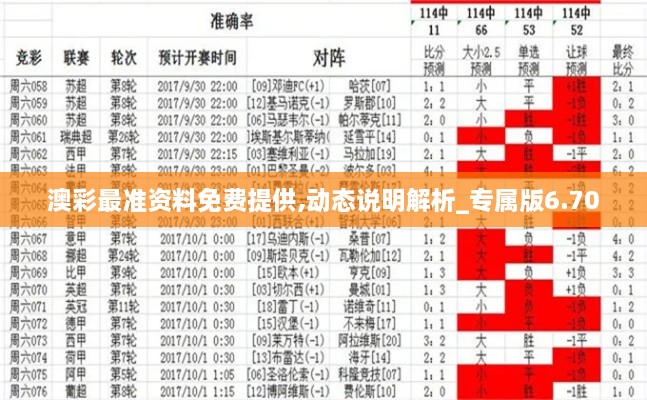 澳彩最準(zhǔn)資料免費(fèi)提供,動(dòng)態(tài)說明解析_專屬版6.700