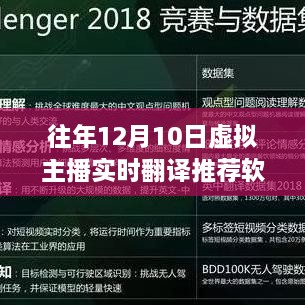 往年12月10日虛擬主播實(shí)時(shí)翻譯軟件精選推薦