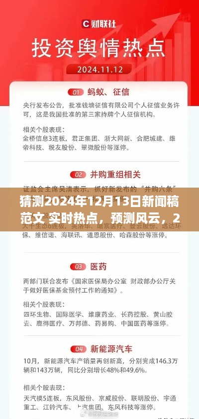 建議，風云展望，預測即將到來的2024年12月13日新聞熱點實時報道。