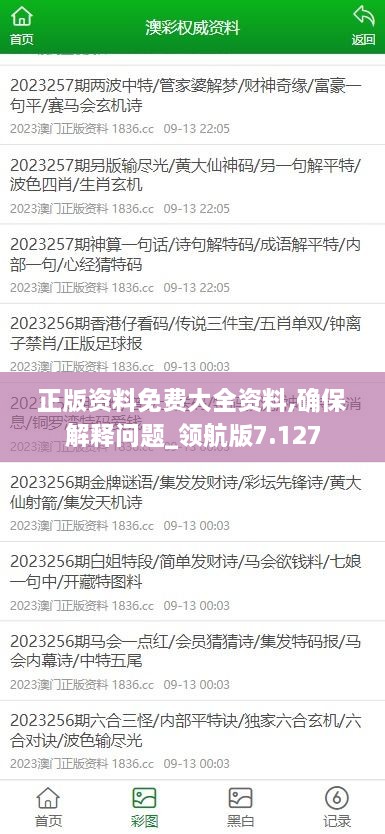 正版資料免費大全資料,確保解釋問題_領(lǐng)航版7.127