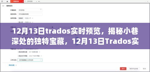 揭秘小巷深處的獨(dú)特寶藏，Trados實(shí)時(shí)預(yù)覽之旅（12月13日）