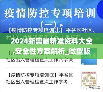 2024新奧最精準(zhǔn)資料大全,安全性方案解析_微型版6.818