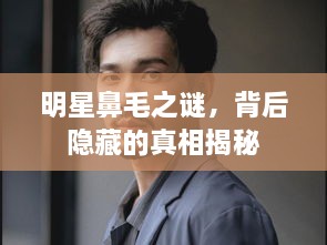 明星鼻毛之謎，背后隱藏的真相揭秘