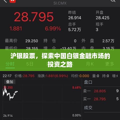 滬銀股票，探索中國白銀金融市場的投資之路