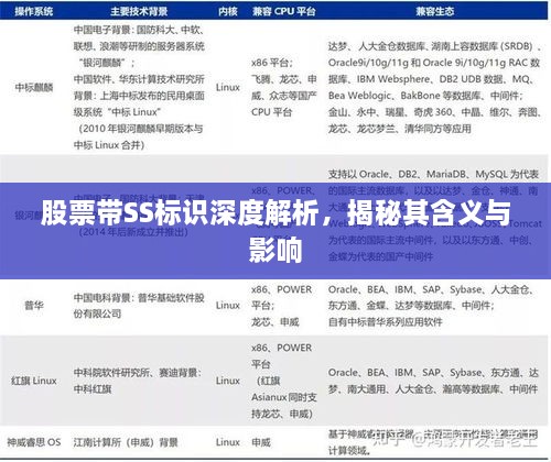 股票帶SS標(biāo)識(shí)深度解析，揭秘其含義與影響