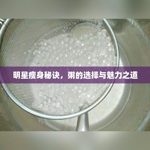 明星瘦身秘訣，粥的選擇與魅力之道