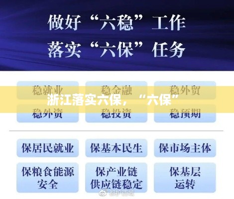 浙江落實六保，“六?！?