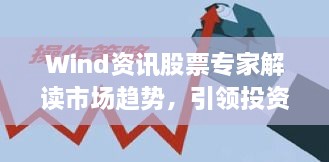 Wind資訊股票專(zhuān)家解讀市場(chǎng)趨勢(shì)，引領(lǐng)投資風(fēng)向標(biāo)