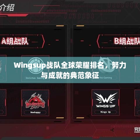 Wingsup戰(zhàn)隊全球榮耀排名，努力與成就的典范象征