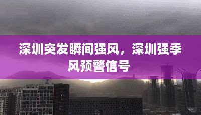 深圳突發(fā)瞬間強(qiáng)風(fēng)，深圳強(qiáng)季風(fēng)預(yù)警信號(hào) 