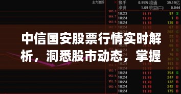 中信國安股票行情實時解析，洞悉股市動態(tài)，掌握投資先機